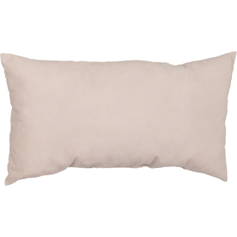 Rückenkissenset beige 30 x 60 x 11 cm 6 Stück
