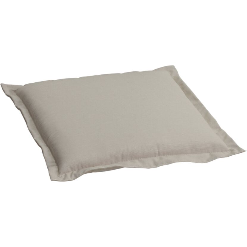 Sitzkissenset beige 46 x 49 x 6 cm 6 Stück