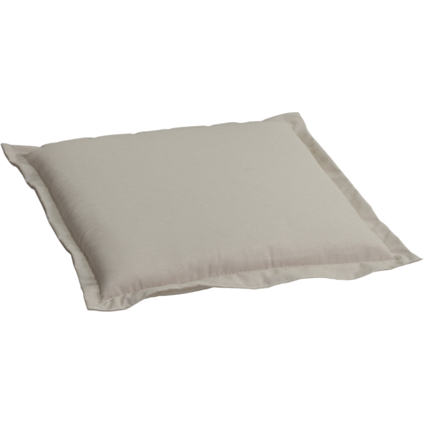 Sitzkissenset beige 46 x 49 x 6 cm 6 Stück