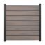 Einzelprofil 'Solid' BPC braun/bi-color 180 x 15 x 1,9 cm