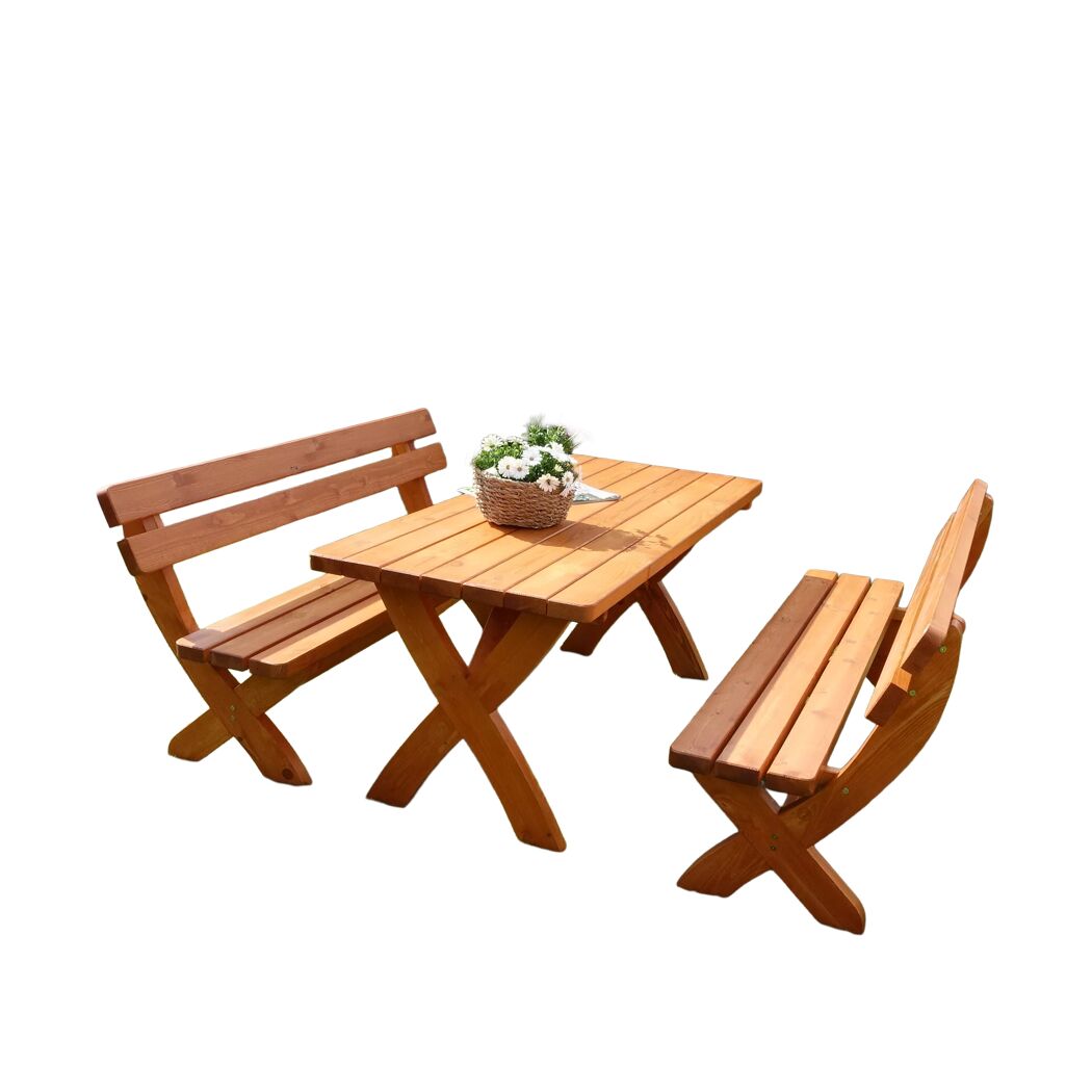 Gartenmöbelset 'Landsberg' für 4 Personen Holz