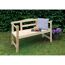 Gartenbank aus Holz