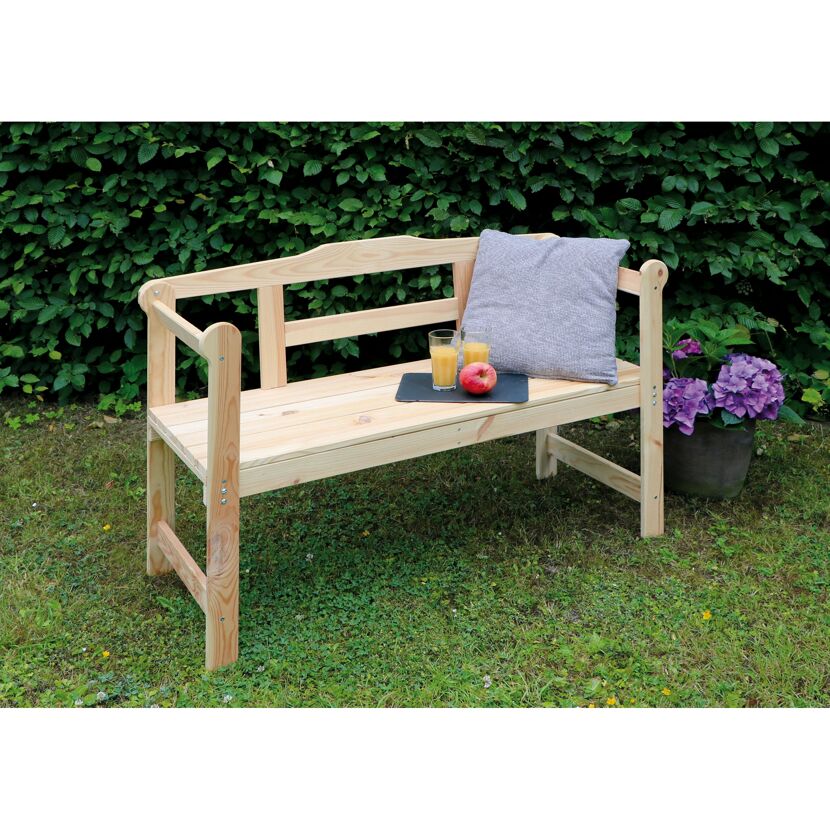 Gartenbank aus Holz