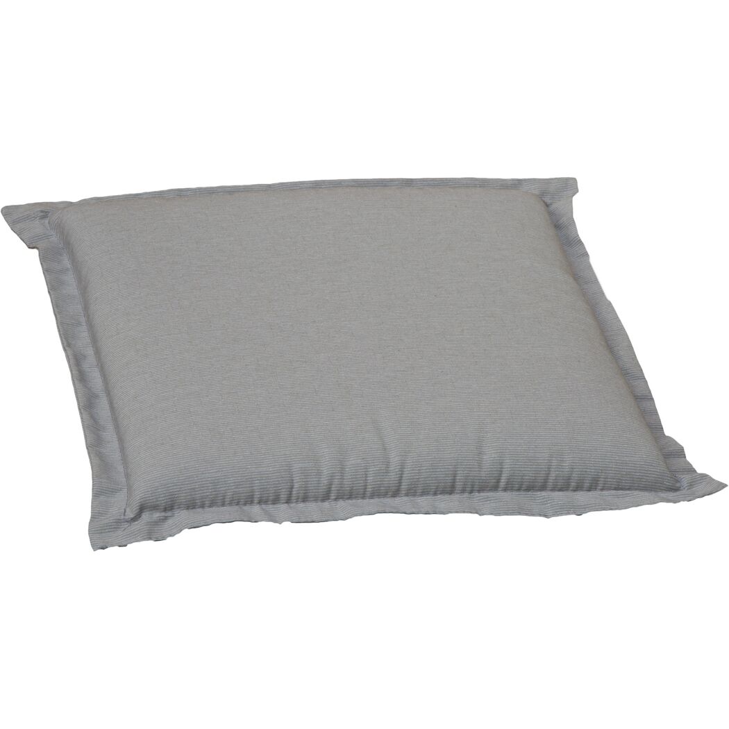 Sitzkissenset grau 46 x 49 x 7 cm 6 Stück