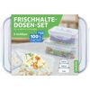 Frischhaltedosen-Set mit Essen