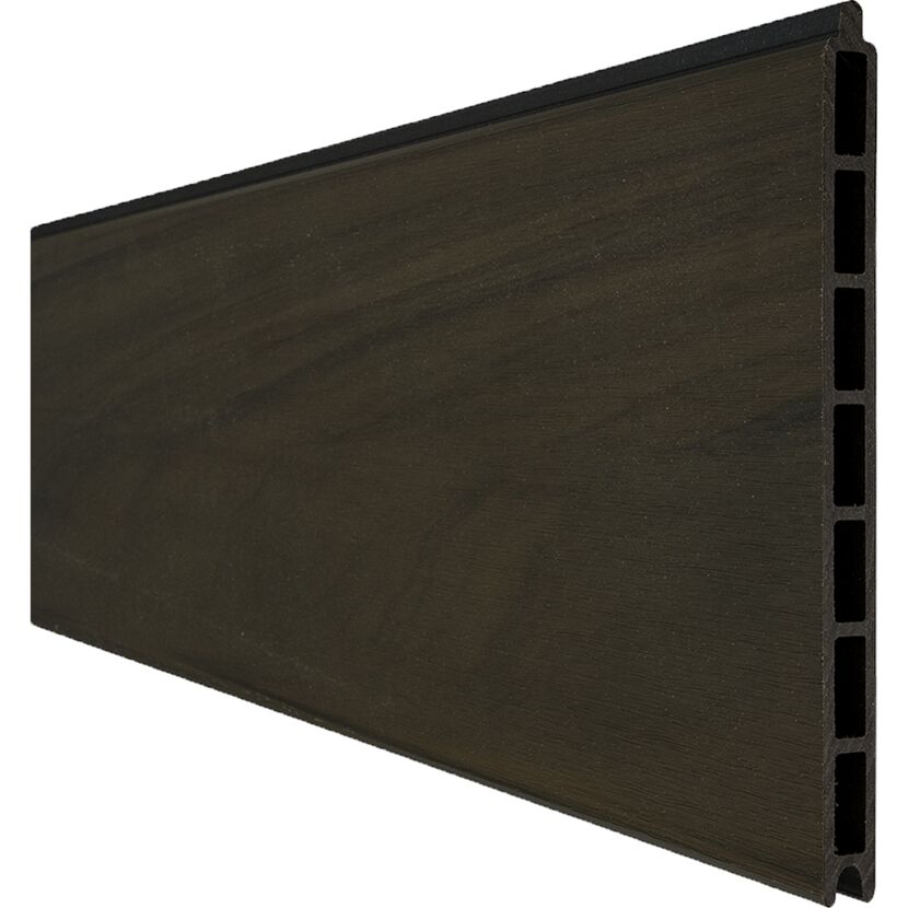 Einzelprofil 'Grande Premium' BPC Walnussfarben 180 x 24 x 1,9 cm