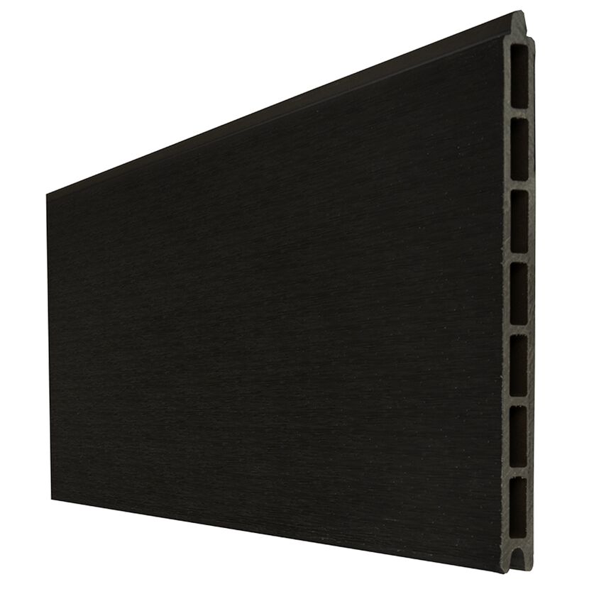 Einzelprofil 'Grande Premium' BPC schwarz 180 x 24 x 1,9 cm