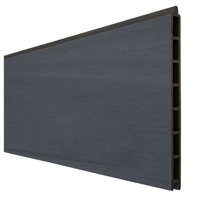 Einzelprofil 'Grande' BPC Stecksystem anthrazitgrau 180 x 25,3 x 1,9 cm