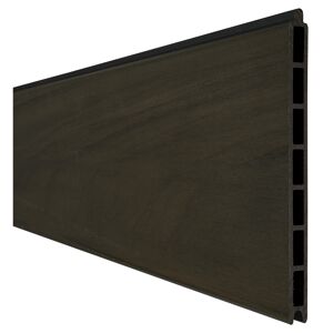 Einzelprofil 'Grande' BPC Stecksystem Walnussfarben 180 x 25,3 x 1,9 cm