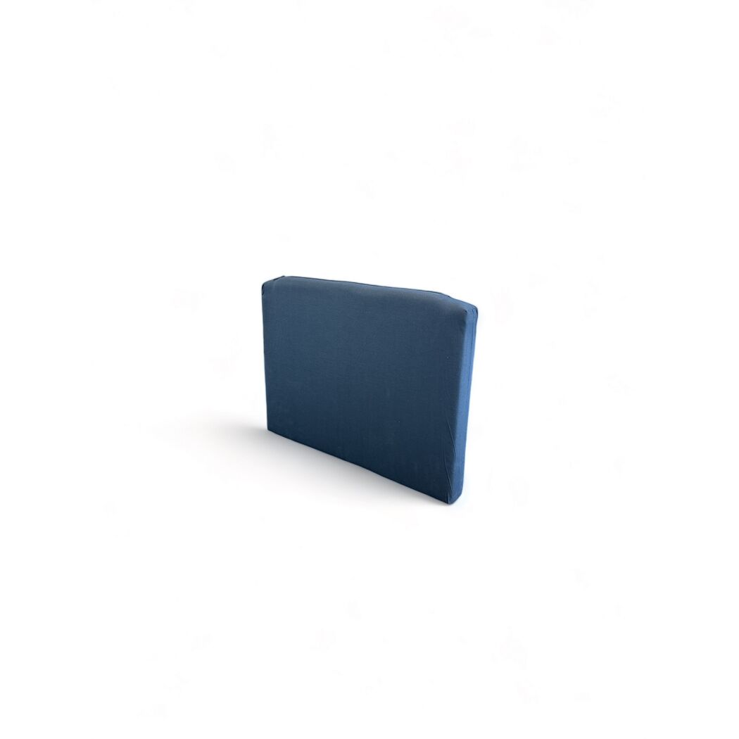 Blaues Sitzkissen