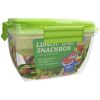 Grüne Lunchbox mit extra Behälter