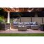 Steckzaun 'Solid Grande' BPC braun/bi-color quadratisch 180 x 180 cm