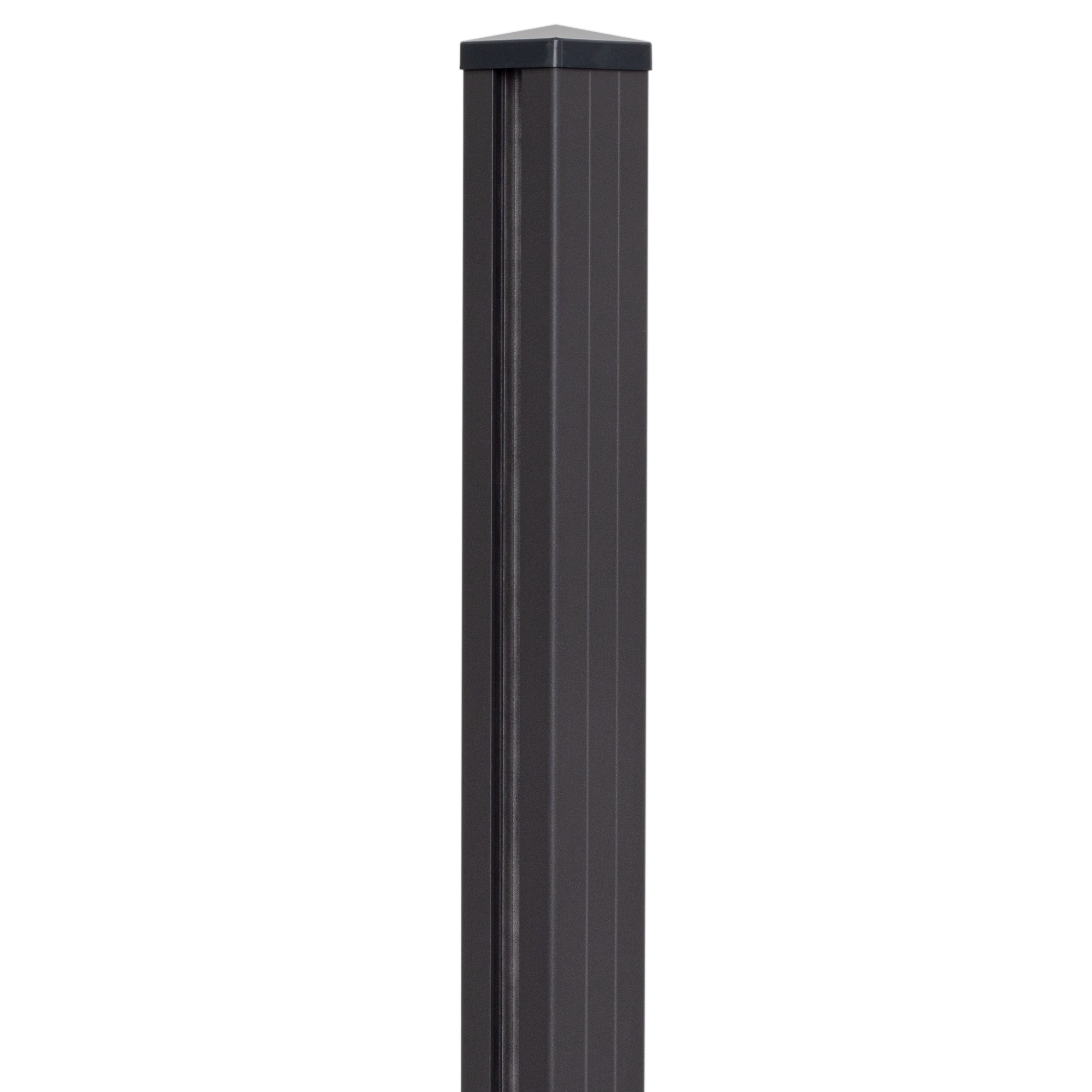 Tor-Pfosten Aluminium anthrazit 9 x 9 x 240 cm