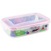 Transparente Frischhaltedose mit Beeren