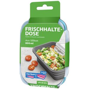 Frischhaltedose Silikon faltbar farblich sortiert 800 ml