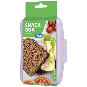 Snackbox to Go Kunststoff farblich sortiert 750 ml