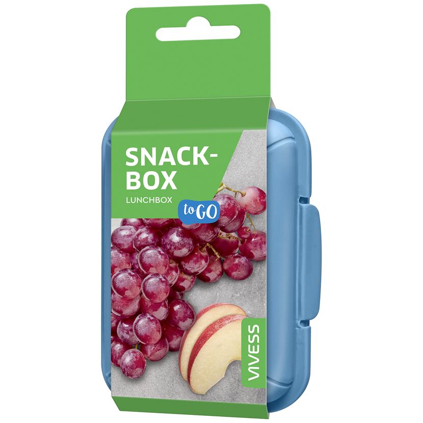 Blaue Snack-Box