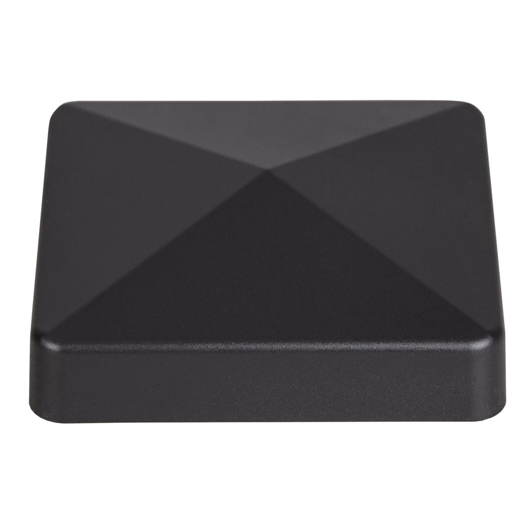 Kappe für Aluminium-Steckzaunpfosten anthrazitgrau 9 x 9 cm