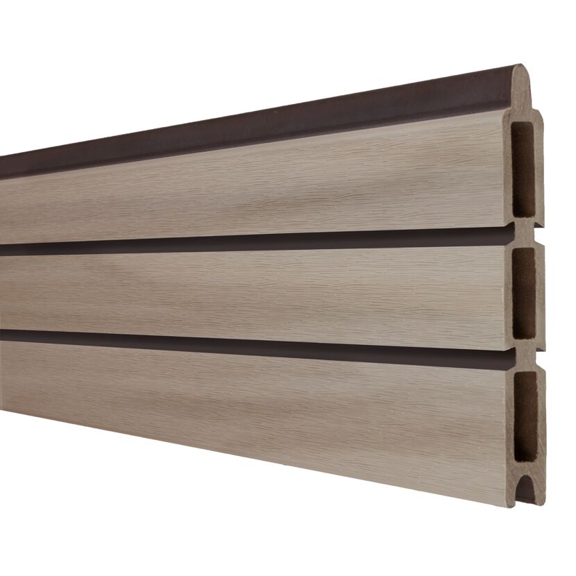 Einzelprofil 'Solid Rhombus' BPC Sandfarben 180 x 30 x 1,9 cm