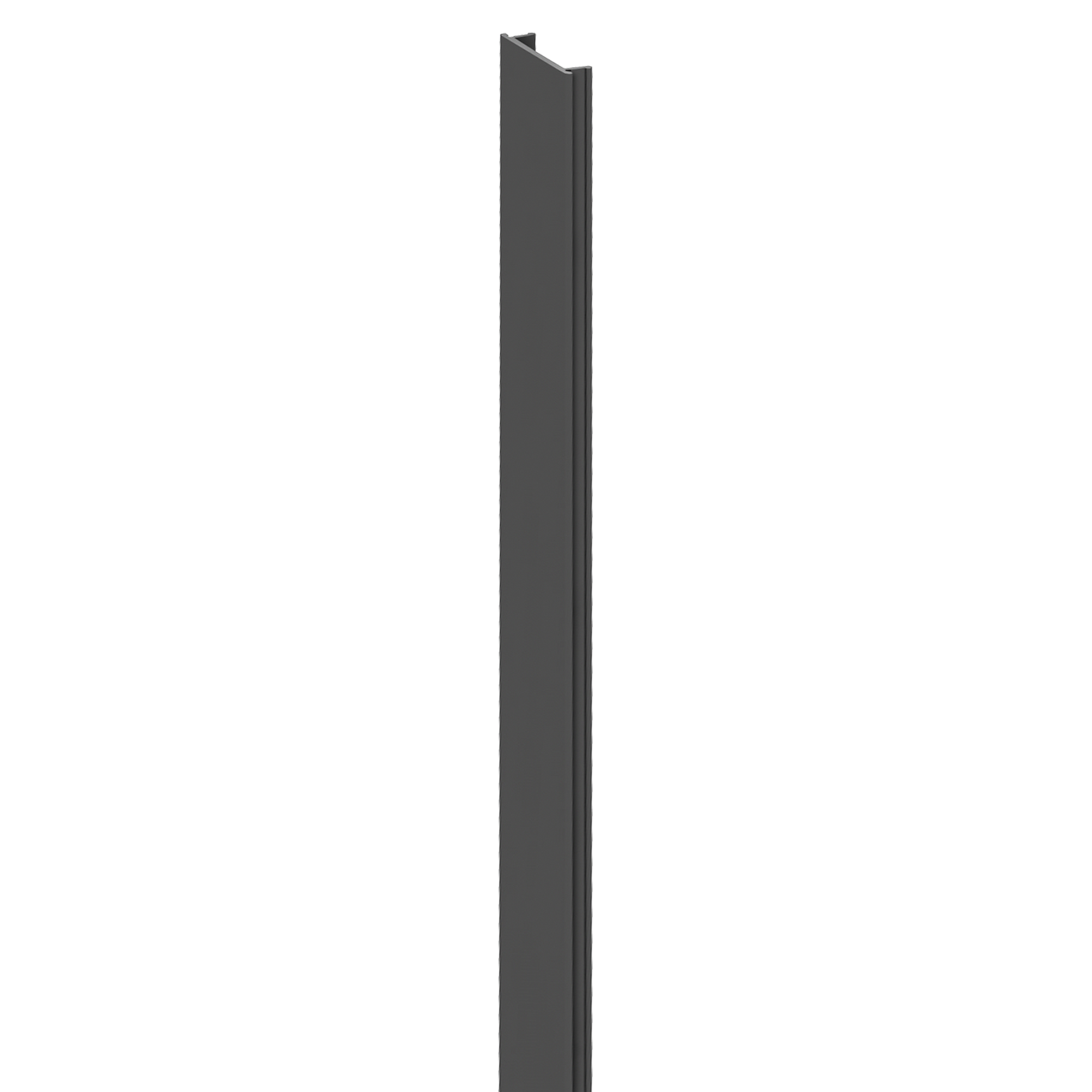 Aluminium-Pfostenabdeckleiste anthrazit 100 cm