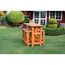Barlounge-Set 'Summer' Holz braun 5-teilig