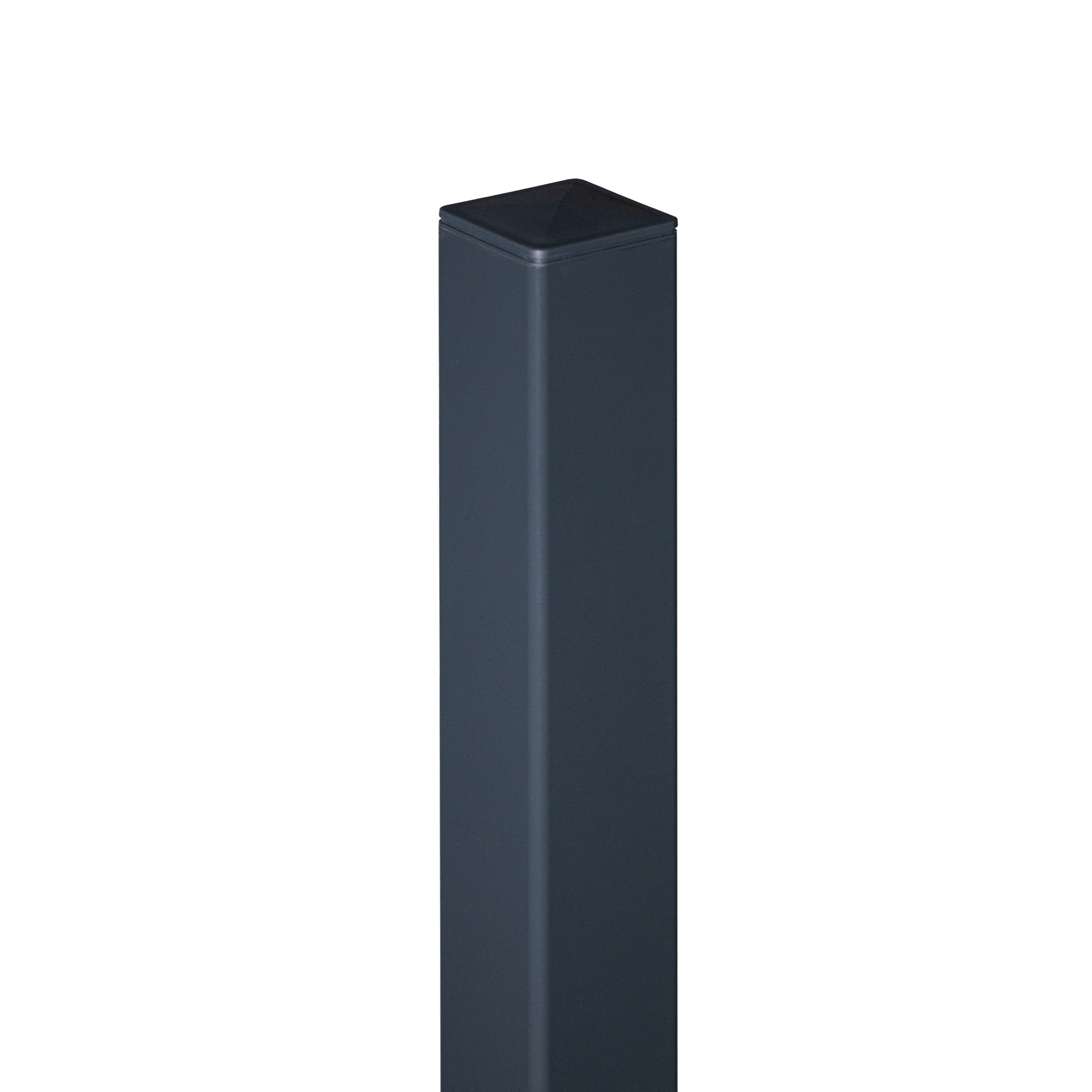Tor-Pfosten Aluminium anthrazit 6 x 6 x 240 cm