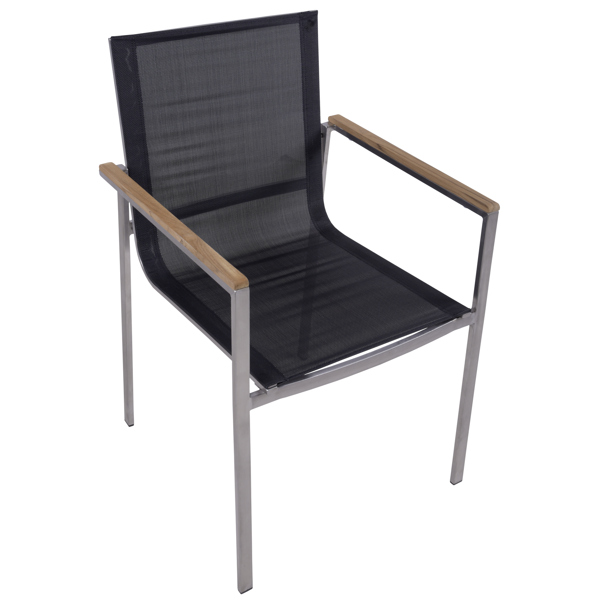 Gartenmöbelset 'Denver' für 4 Personen Edelstahl