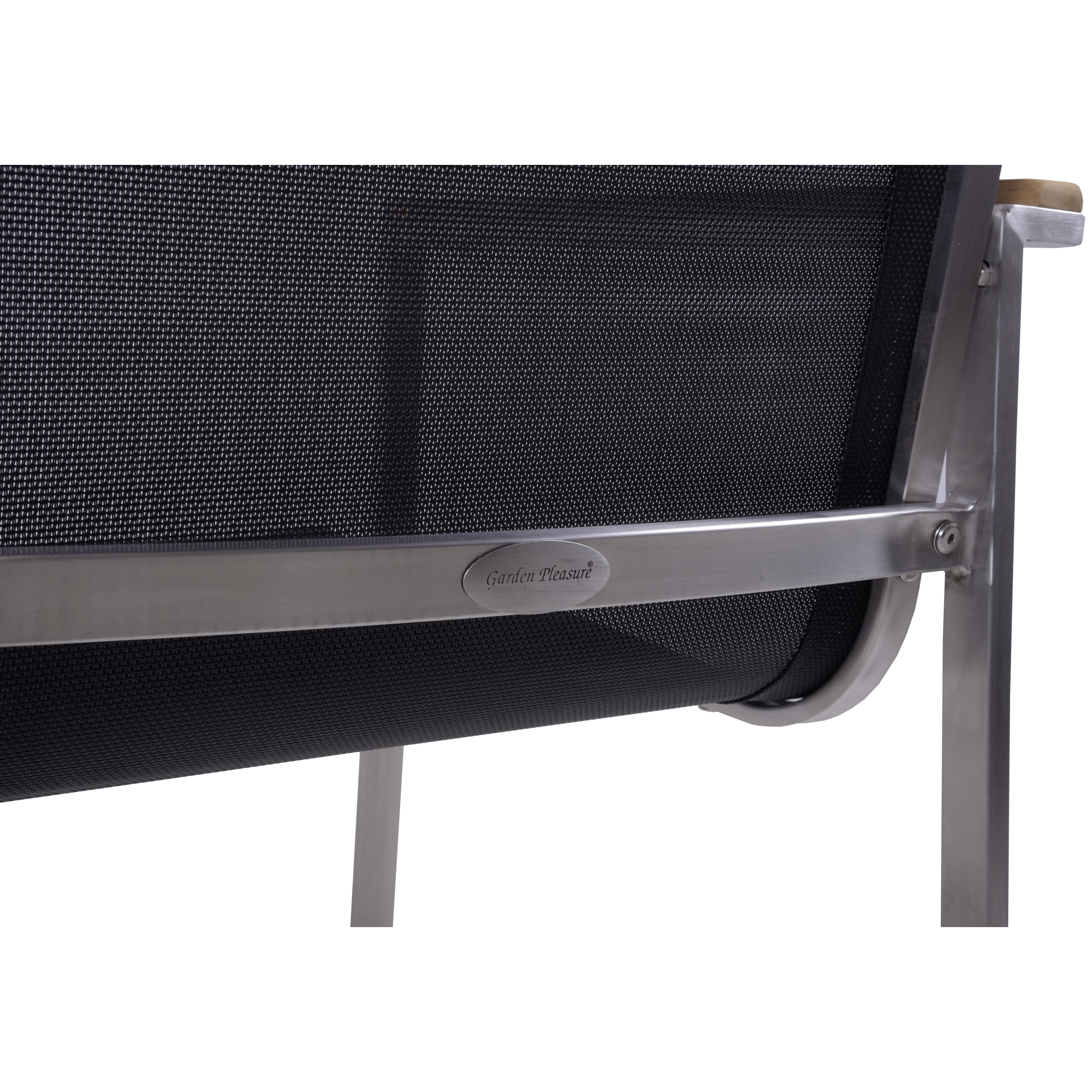 Gartenmöbelset 'Denver' für 2 Personen Edelstahl