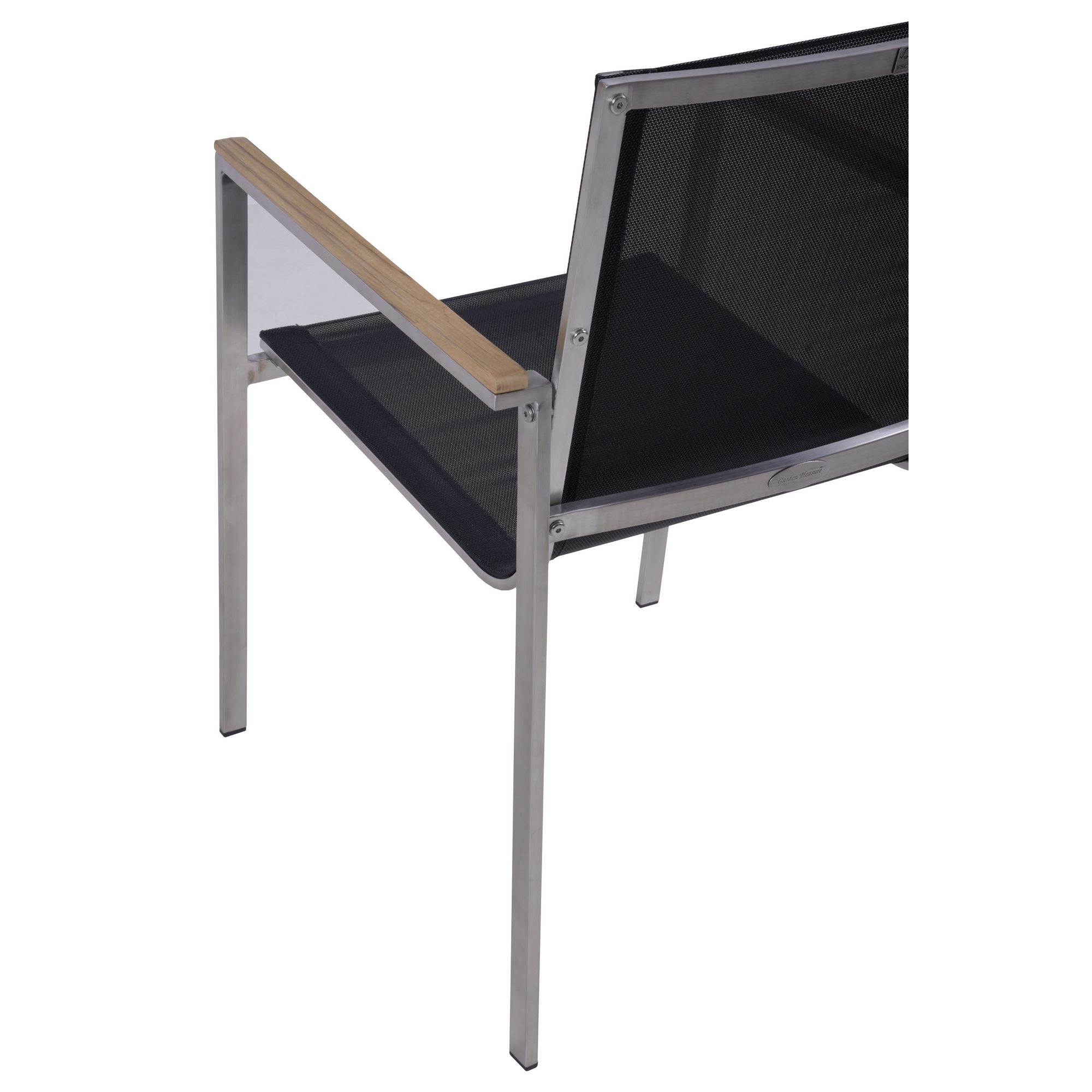 Gartenmöbelset 'Denver' für 2 Personen Edelstahl