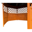 Pavillon 'Marburg' Holz grün 309 x 211 x 309 cm