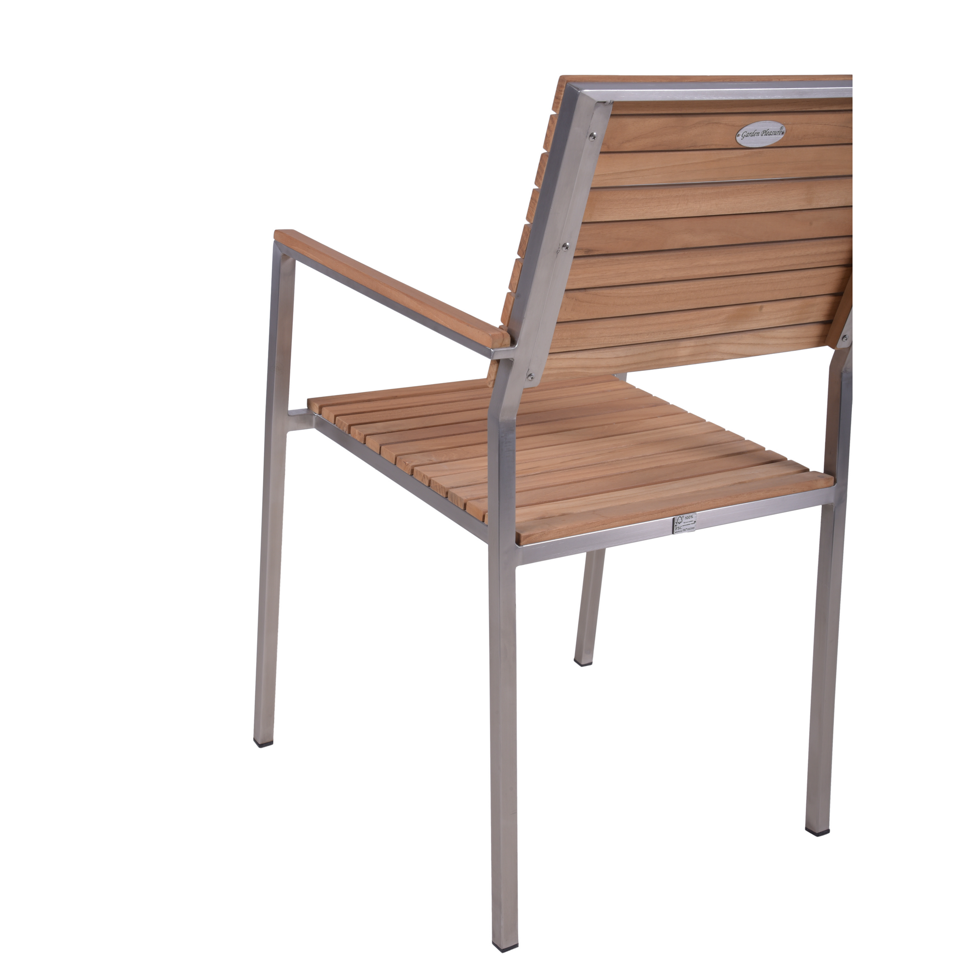 Gartenmöbelset 'Dallas/Denver' für 7 Personen Edelstahl