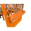 Holzpavillon mit integriertem Blumenkasten