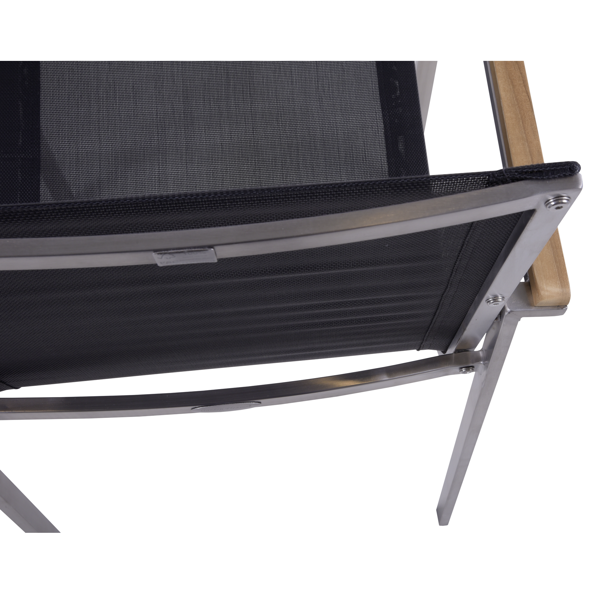 Gartenmöbelset 'Dallas/Denver' für 4 Personen Edelstahl