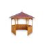 Pavillon 'Palma' Holz 326 x 280 x 326 cm