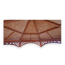 Pavillon 'Palma' Holz 326 x 280 x 326 cm