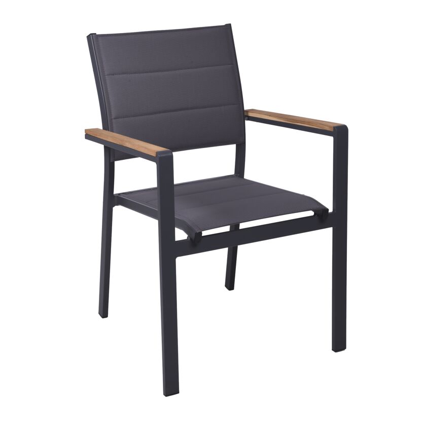 Gartenmöbelset 'Rana/Davina' für 4 Personen Aluminium