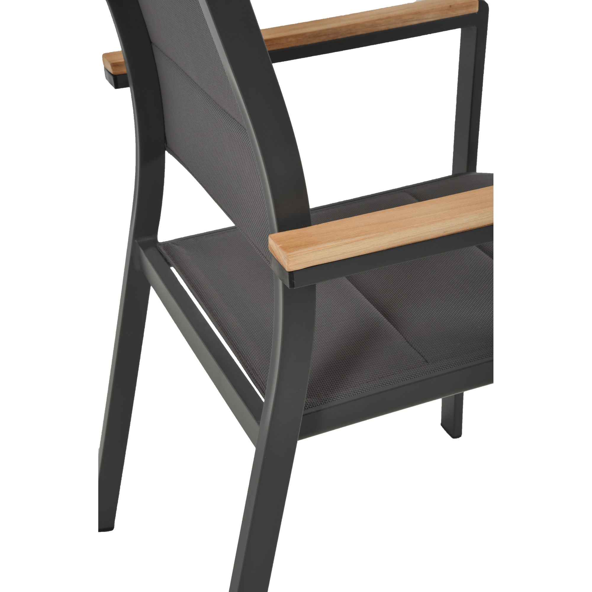 Gartenmöbelset 'Rana/Davina' für 4 Personen Aluminium