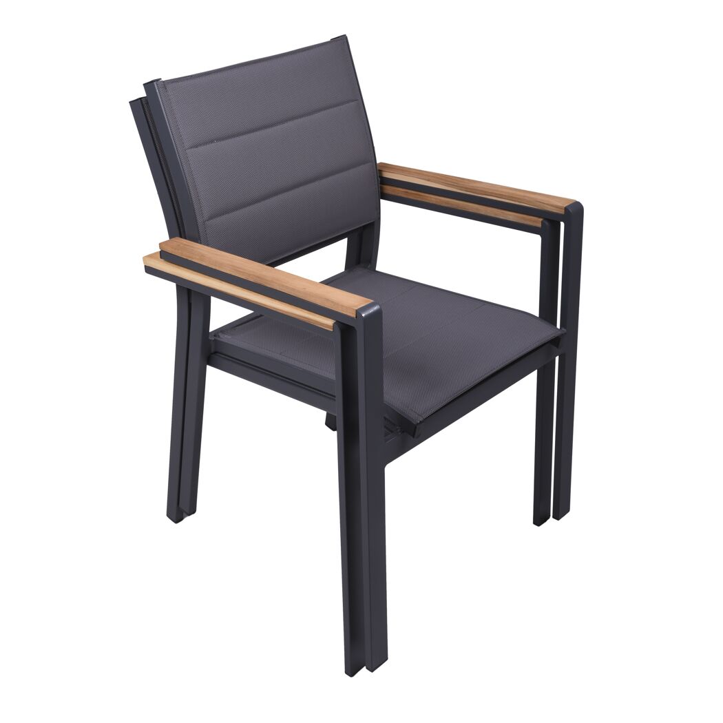 Gartenmöbelset 'Rana/Davina' für 6 Personen Aluminium