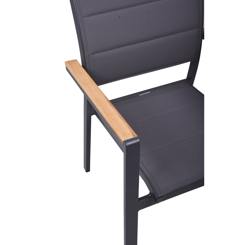 Gartenmöbelset 'Rana/Davina' für 6 Personen Aluminium