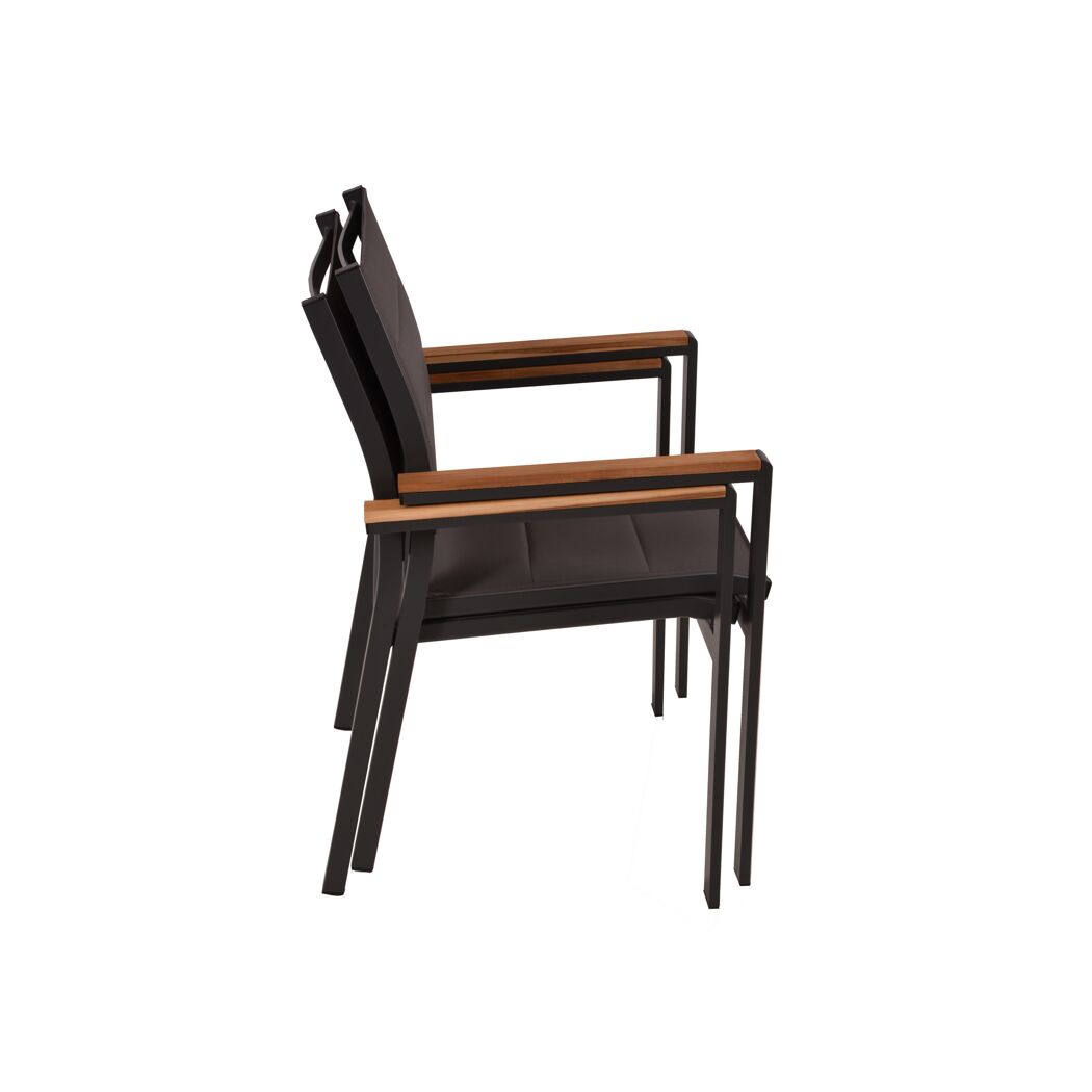 Gartenmöbelset 'Rana/Davina' für 6 Personen Aluminium