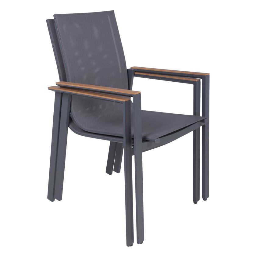 Gartenmöbelset 'Rana/Silea' für 6 Personen Aluminium