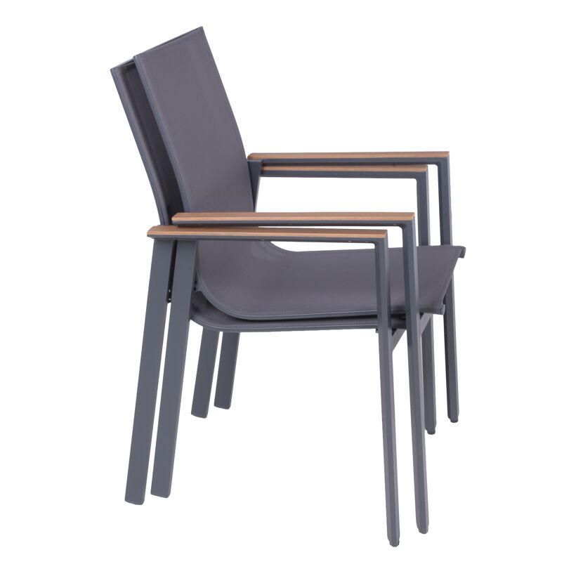 Gartenmöbelset 'Rana/Silea' für 6 Personen Aluminium