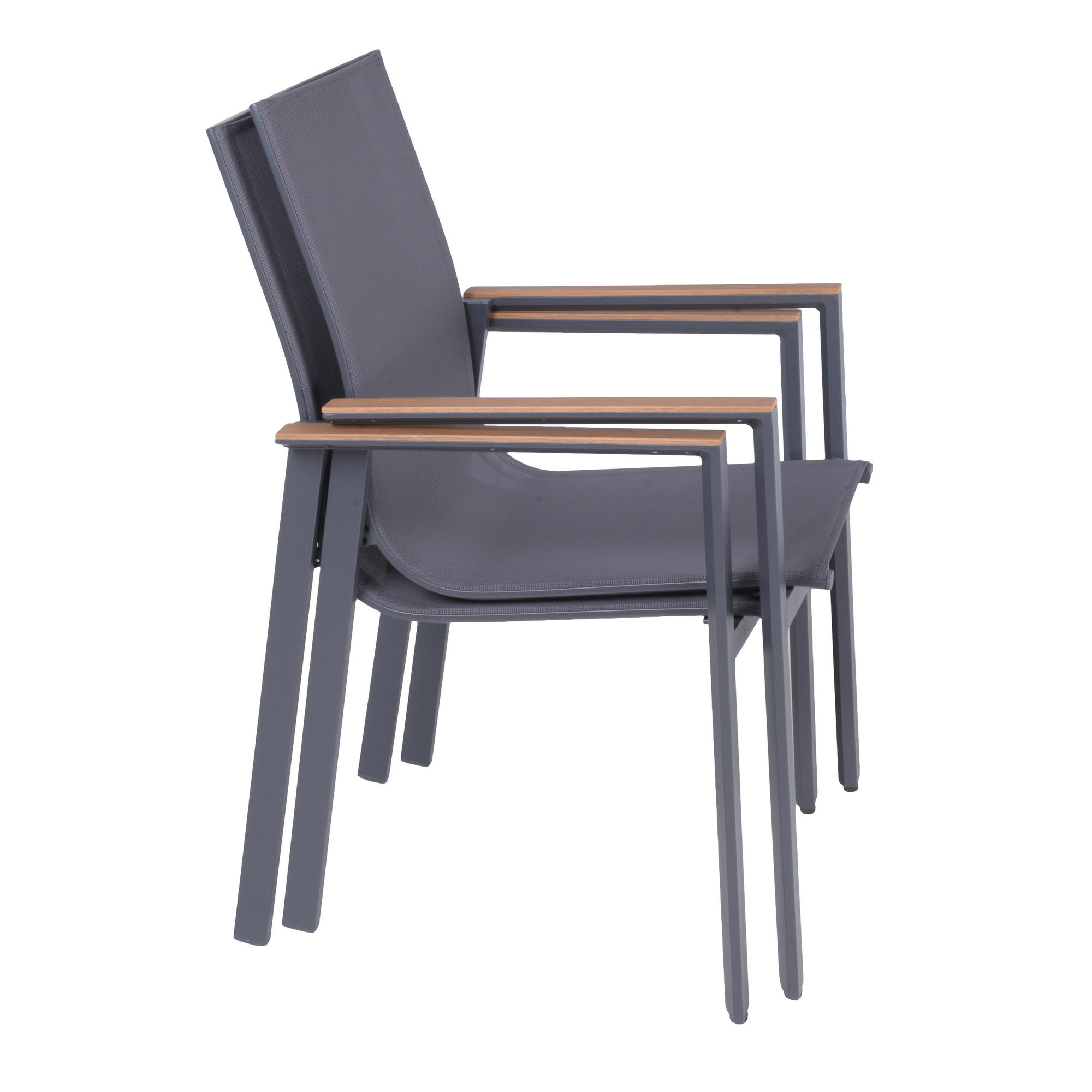 Gartenmöbelset 'Silea' für 4 Personen Aluminium