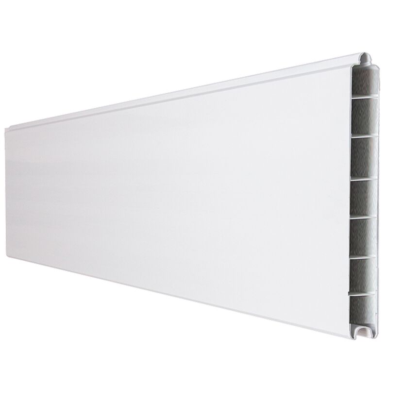 Einzelprofil 'BasicLine' Stecksystem schmal weiß 180 x 15 x 1,9 cm