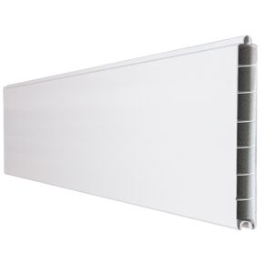 Einzelprofil 'BasicLine' Stecksystem schmal weiß 180 x 15 x 1,9 cm