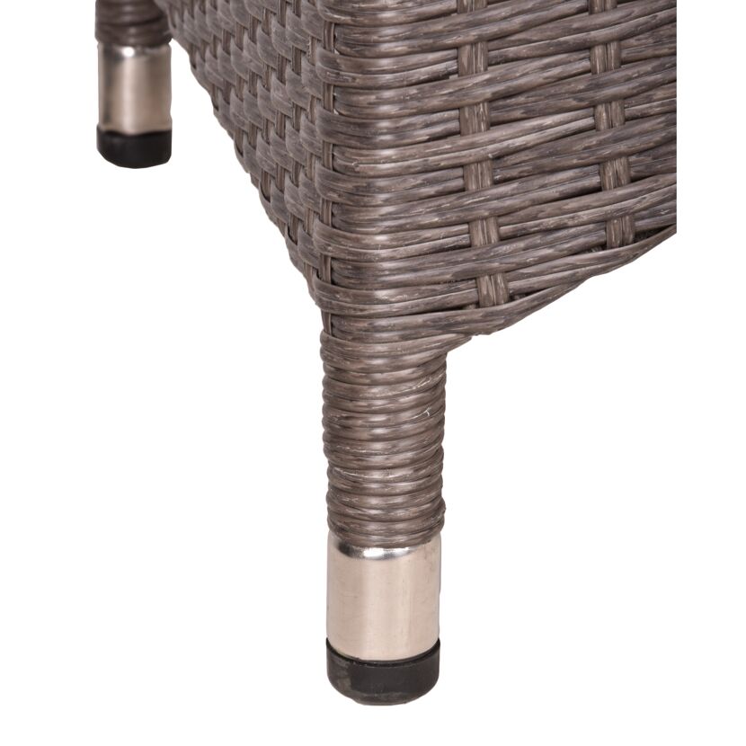 Gartenmöbelset 'Braga' für 4 Personen Kunststoff/Aluminium