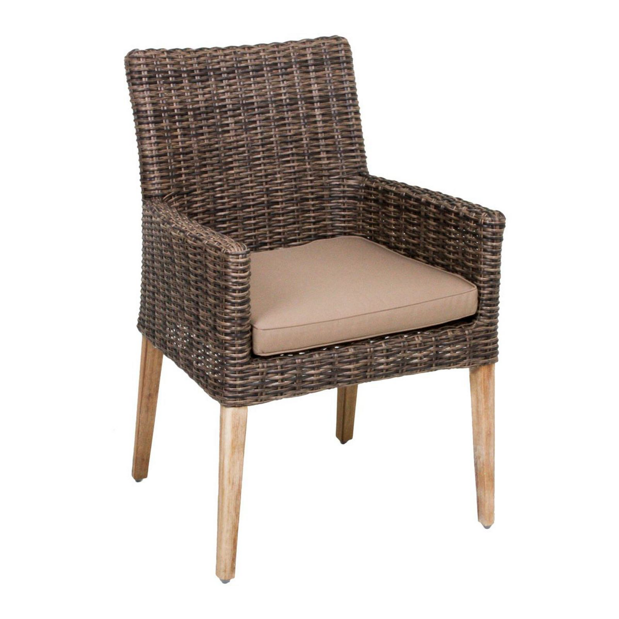 Gartenmöbelset 'Fremont/Norvell' für 4 Personen Akazienholz