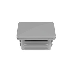 Pfostenkappe 'Ambiente' silber 6 x 6 cm