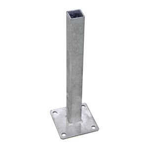 Pfostenträger 'GJ47' Stahl verzinkt für Tor-Pfosten 13 x 13 cm