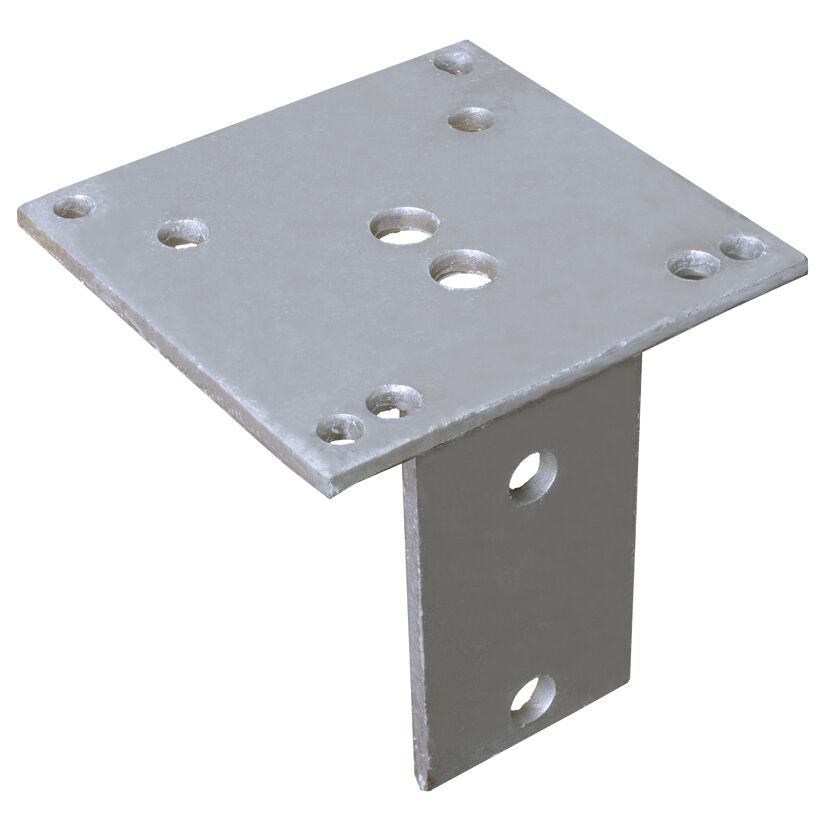 Montageadapter für L-Stein/Pfostenträger 'GJ 43', 'GJ 45', 'GJ 48'